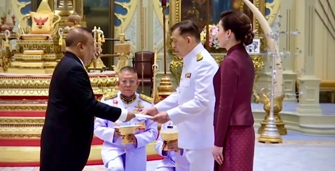 Maldives Ambassador to Thailand His Excellency Fuwad Thowfeek Presents Credentials to His Majesty The King of Thailand
